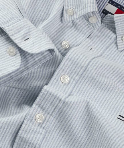 Camisa Oxford Rayas Tommy Jeans SS25