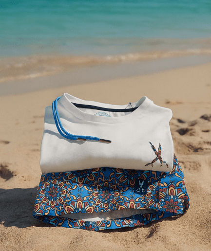 Conjunto Camiseta y Bañador Tribal
