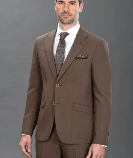 Traje Estructurado Estilo Semi-Slim Moderno