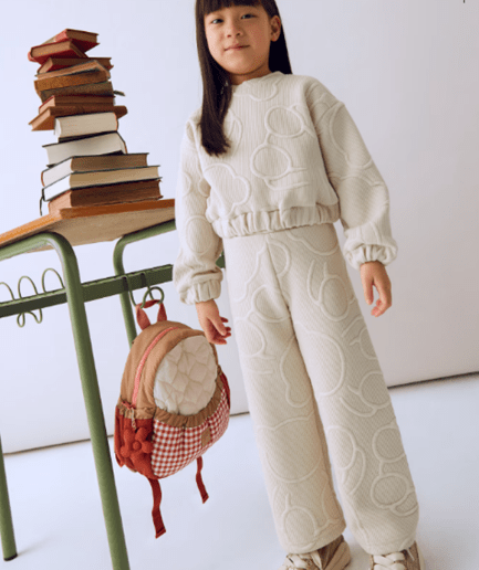 Chándal acolchado niña AW25