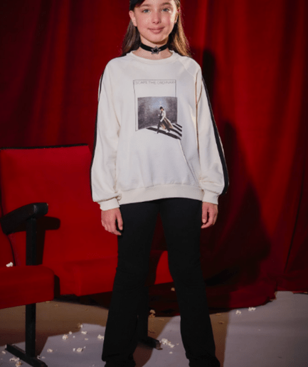 Conjunto legging acampanado y sudadera chica AW25