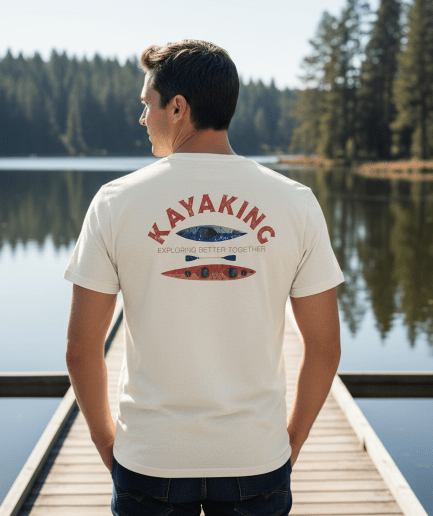Camiseta Regular Fit Kayaking DenimBrand
