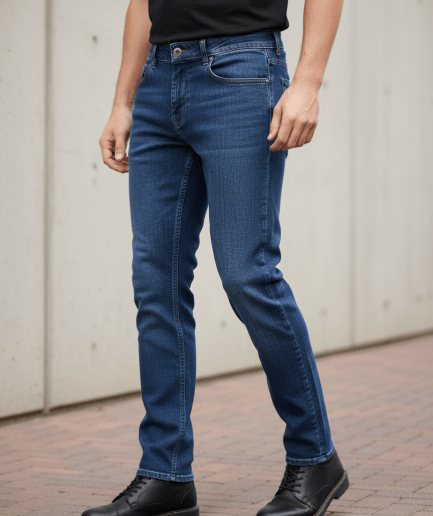 Vaquero Slim Fit Lavado a la Piedra
