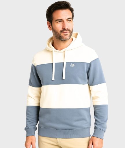 Sudadera con Capucha Rayas La Vespita - Multicolor