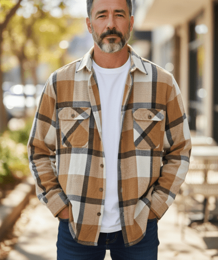 Sobrecamisa Franella a Cuadros