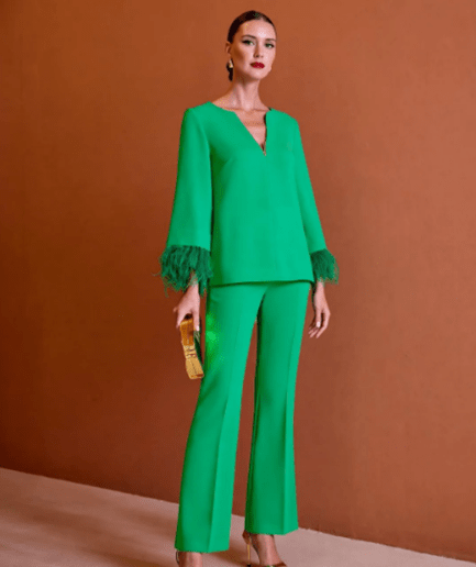 Conjunto Elegante de Dos Piezas Carla Ruiz