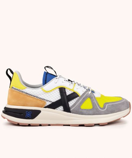 Sneakers Estilo Retro-Running en Colores Combinados MUNICH FUTTURA 04