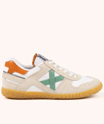 Zapatilla de Estilo Urbano Retro Remake MUNICH GOAL 1642