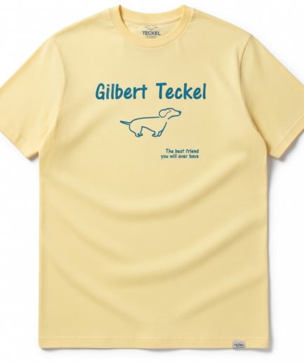 Camiseta de Algodón 100% Gilbert Teckel Best Friends - Regular Fit