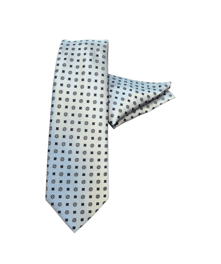 Conjunto Elegante de Caballero de Corbata y Pañuelo 100% Microfibra