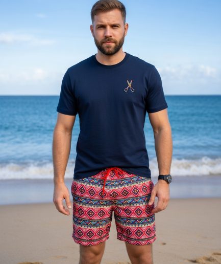 Bañador de Secado Rápido con Estampado