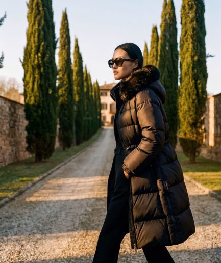 Parka acolchada 3/4