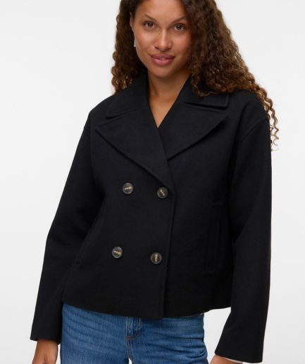 Chaqueta Corta de Paño Estilizada